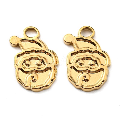 Ion Plating(IP) 304 Stainless Steel Pendants STAS-Q248-02G-1