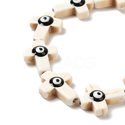Synthetic Turquoise Enamel Beads Strands G-P507-19A-1