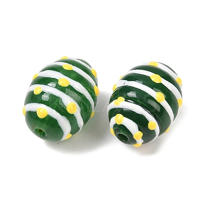 Glass Imitation Jade Beads GLAA-L051-02H-1
