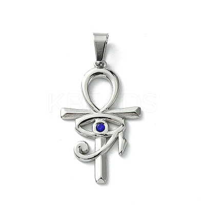 304 Stainless Steel Pendants STAS-H192-03P-01-1