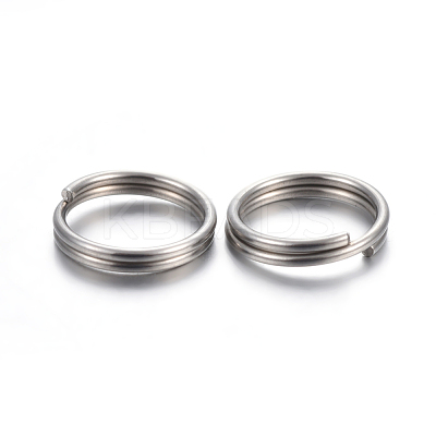 Non-Tarnish 304 Stainless Steel Split Rings X-STAS-P223-22P-09-1