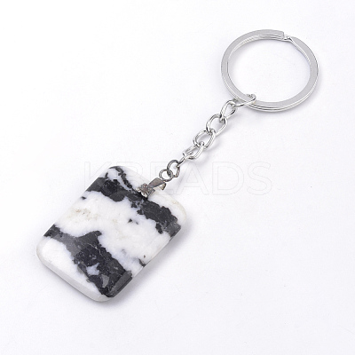 Natural Gemstone Keychain KEYC-S252-10-1