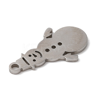 Non-Tarnish Christmas 201 Stainless Steel Pendants STAS-D053-01P-1