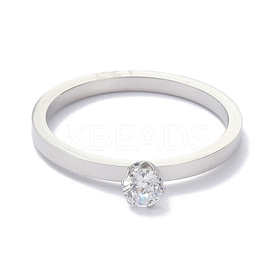 304 Stainless Steel Finger Rings RJEW-J071-13-P-1