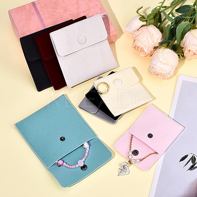 12Pcs 12 Styles Square Velvet Jewelry Bags TP-YW0001-05-1