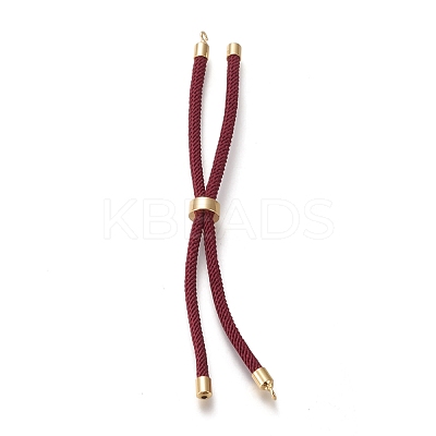 Nylon Twisted Cord Bracelet Making MAK-M025-118-1
