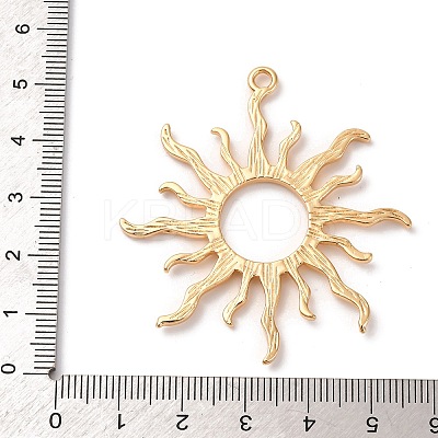 Brass Big Pendants KK-Z112-16G-1