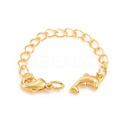 Brass Chain Extender KK-L155-29G-1