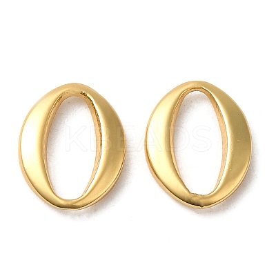 Brass Linkings Rings KK-Z033-01G-1