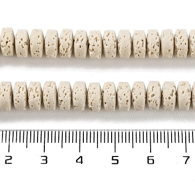 Synthetic Lava Rock Dyed Beads Strands G-H311-09-06-1