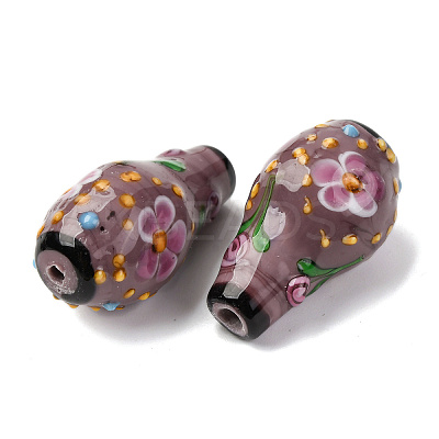 Handmade Lampwork Beads LAMP-F041-01E-1