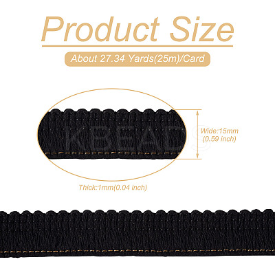 Cotton Braided Ribbons MP-TAC0001-12B-1