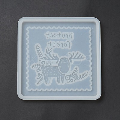 DIY Animal Coaster Silicone Molds DIY-G070-03A-1