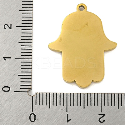 Ion Plating(IP) 304 Stainless Steel Rhinestone Pendants STAS-U007-11B-G-1