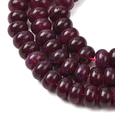 Natural White Jade Beads Strands X-G-E507-01-04-1