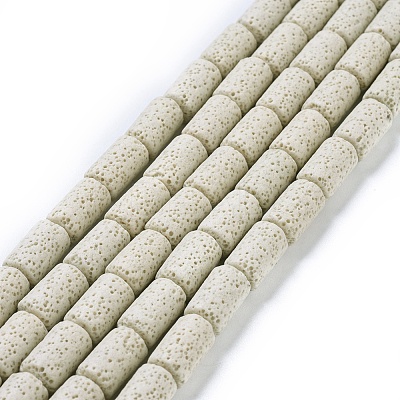 Natural Lava Rock Beads Strands G450-B05-1