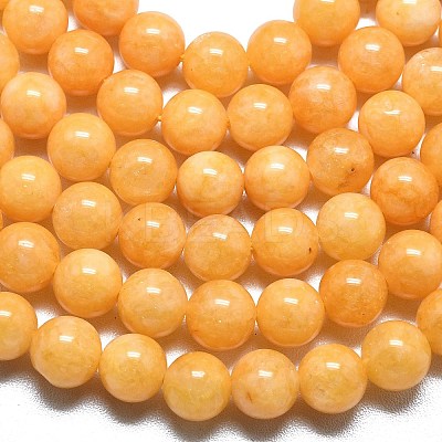 Natural Malaysia Jade Beads Strands G-L645-A01-8mm-10-1