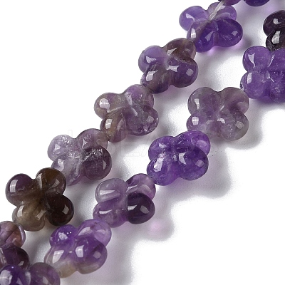 Natural Amethyst Beads Strands G-M418-D01-01-1