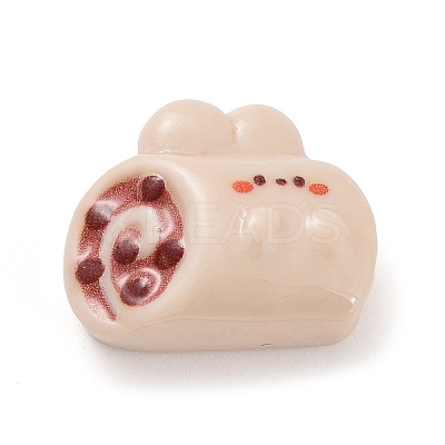 Dessert Theme Opaque Resin Imitation Food Decoden Cabochons RESI-Q226-02E-1