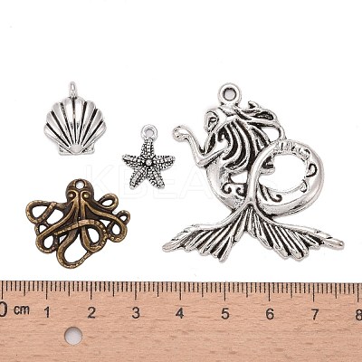 Tibetan Style Alloy Pendants TIBEP-MSMC024-01-1