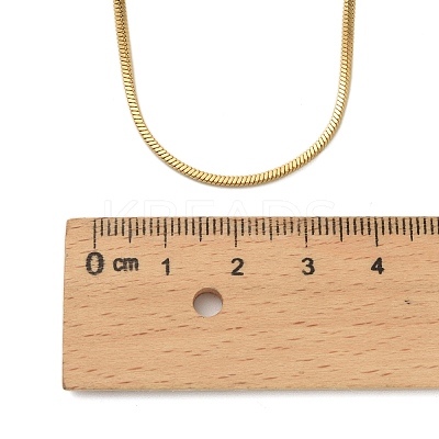 1.6MM 304 Stainless Steel Snake Chain Long Necklaces LS-NJEW-A049-02G-1