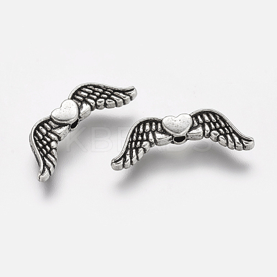 Tibetan Style Alloy Beads X-TIBEB-6803-AS-LF-1