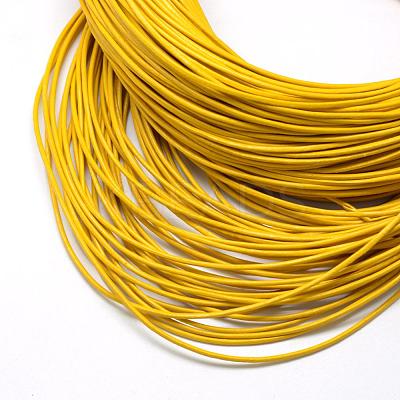 Spray Painted Cowhide Leather Cords WL-R001-1.5mm-12-1