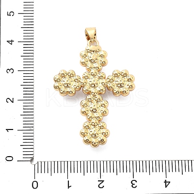 Rack Plating Brass with ABS Imitation Pearl X-KK-Q017-13G-1