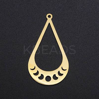 201 Stainless Steel Pendants STAS-S105-LA260-1