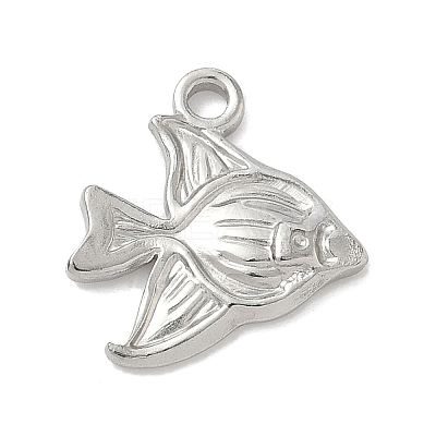 Marine Animal Style 304 Stainless Steel Pendants STAS-K267-23C-P-1