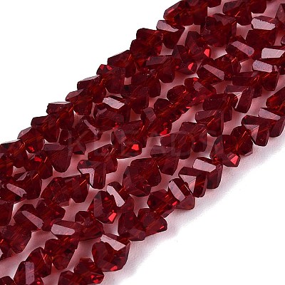 Transparent Glass Beads Strands GLAA-N018-3mm-28-1