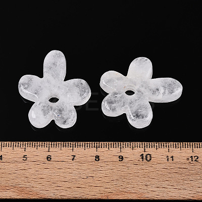 Natural Quartz Crystal Pendants G-T142-44B-1