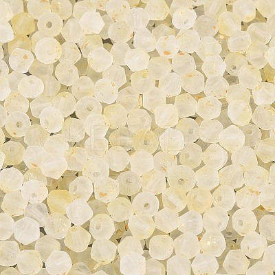 Frosted Glass Seed Beads SEED-N012-01F-1