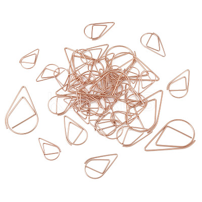 200Pcs 3 Style Carbon Steel Paper Clips FIND-TA0002-18RG-1