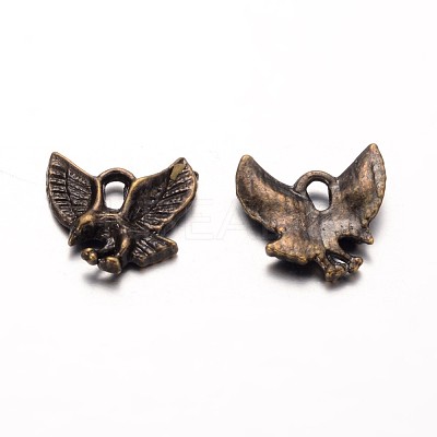 Tibetan Style Alloy Pendants X-TIBEP-20305-AB-NR-1