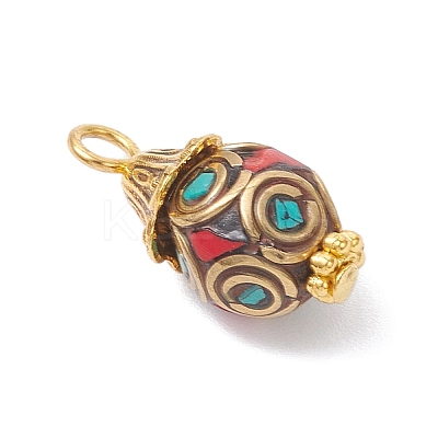 Handmade Indonesia Pendants PALLOY-JF04541-1
