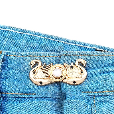 Alloy White Resin Jean Buttons Pins BUTT-PW0001-05I-1