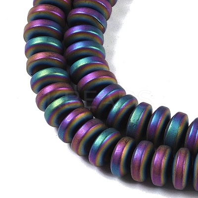Electroplated Synthetic Non-magnetic Hematite Beads Strands G-E618-08E-1