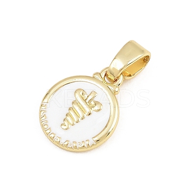 Brass Charms KK-E798-01E-G-1