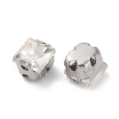 Square Sew on Rhinestone RGLA-L028-06A-01-1