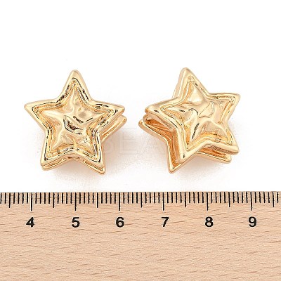 Brass Hoop Earrings for Women LS-EJEW-U041-08G-1