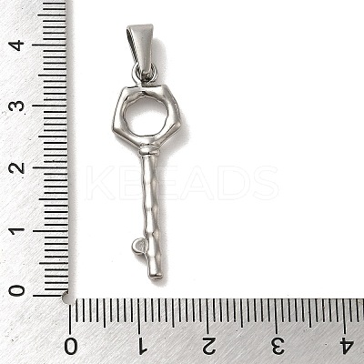 Non-Tarnish 304 Stainless Steel Pendants STAS-B053-21P-1