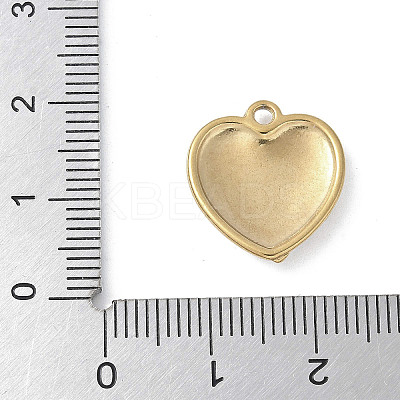 304 Stainless Steel Pendants STAS-S164-02D-G-1