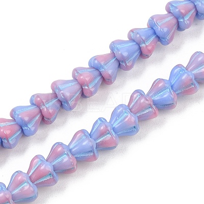 Czech Pressed Glass Beads GLAA-I061-20-1