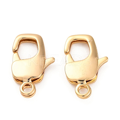 Brass Lobster Claw Clasps KK-H513-01A-G-1