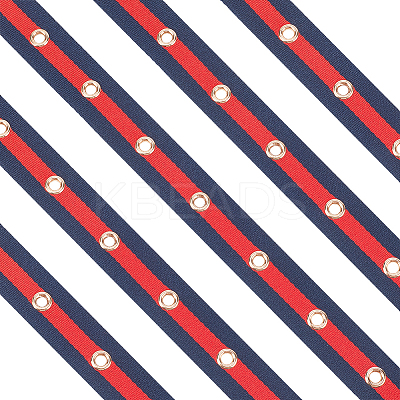Cotton Herringbone Ribbon SRIB-WH0011-067A-1