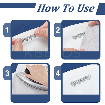 20Pcs 4 Styles Hotfix Resin Rhinestone DIY-GA0008-88B-1