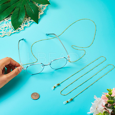 304 Stainless Steel EyeGlass Chains HJEW-TAC0040-1