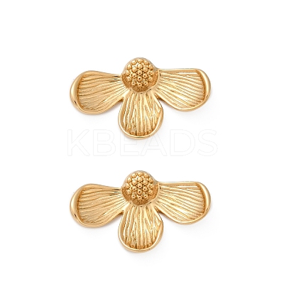 304 Stainless Steel Stud Earrings EJEW-S265-09G-1