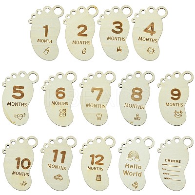 Baby Newborn Announcement Sign DIY-CJC0017-02-1